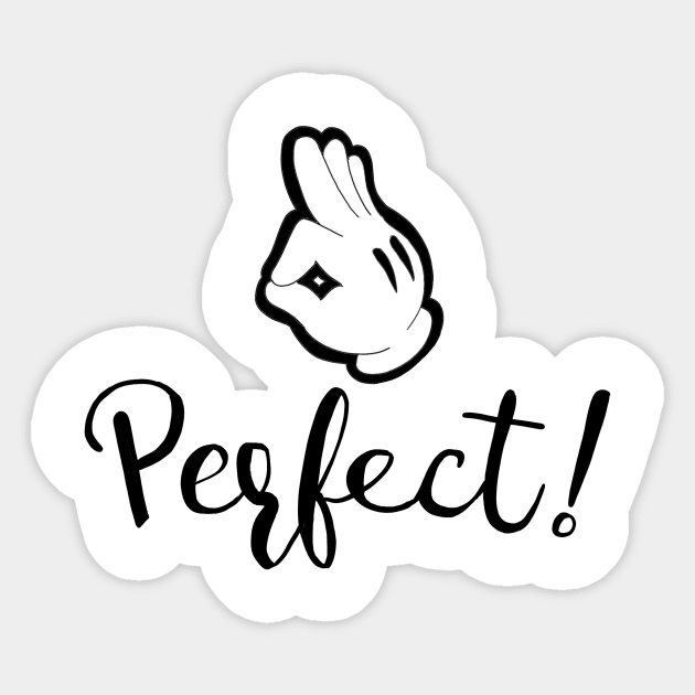 PERFECT Sticker by RetroRobosan